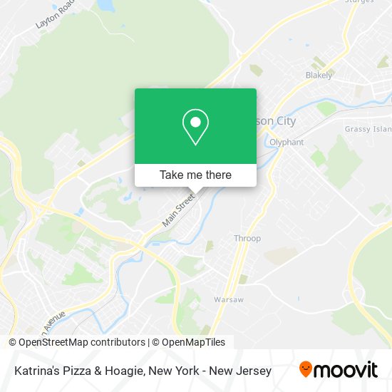 Katrina's Pizza & Hoagie map
