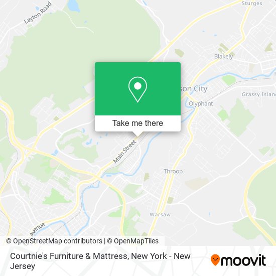 Mapa de Courtnie's Furniture & Mattress