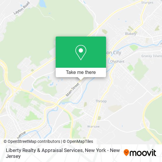 Liberty Realty & Appraisal Services map