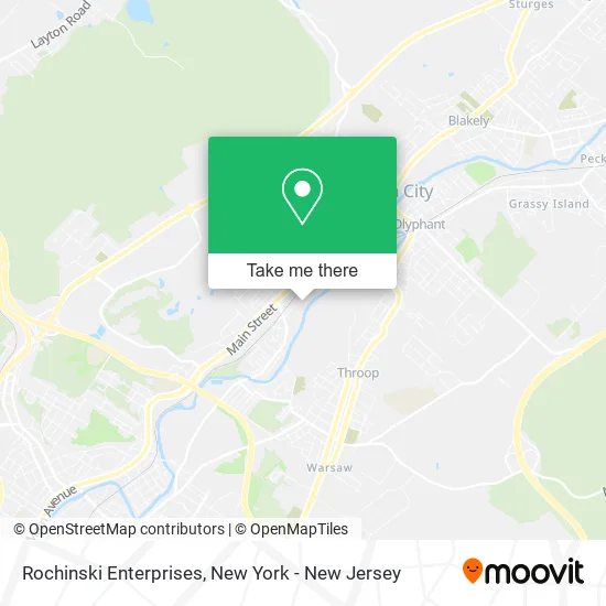 Rochinski Enterprises map