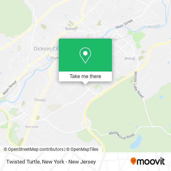 Mapa de Twisted Turtle