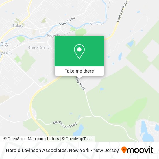 Mapa de Harold Levinson Associates