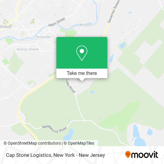 Cap Stone Logistics map