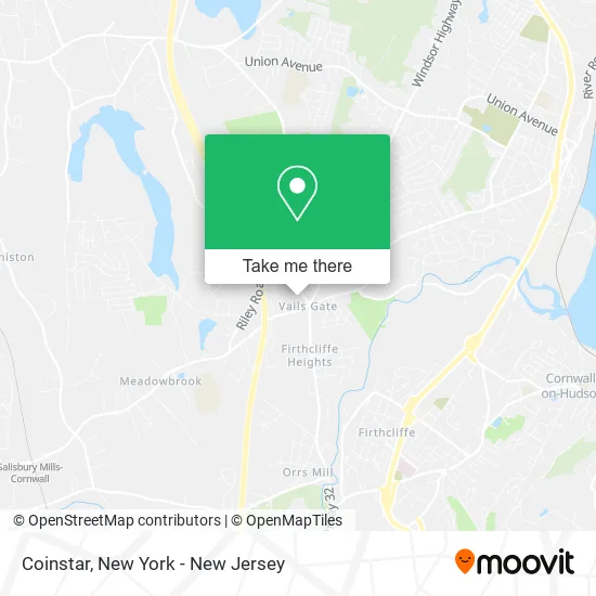 Coinstar map