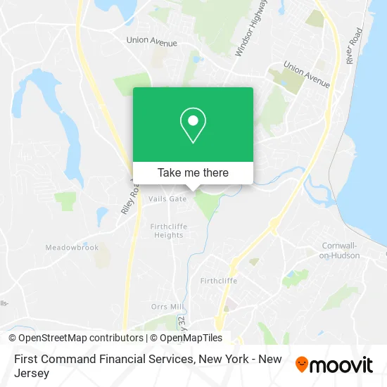 First Command Financial Services map