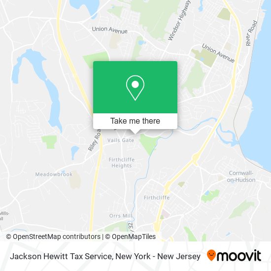 Mapa de Jackson Hewitt Tax Service
