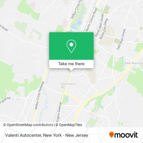 Valenti Autocenter map