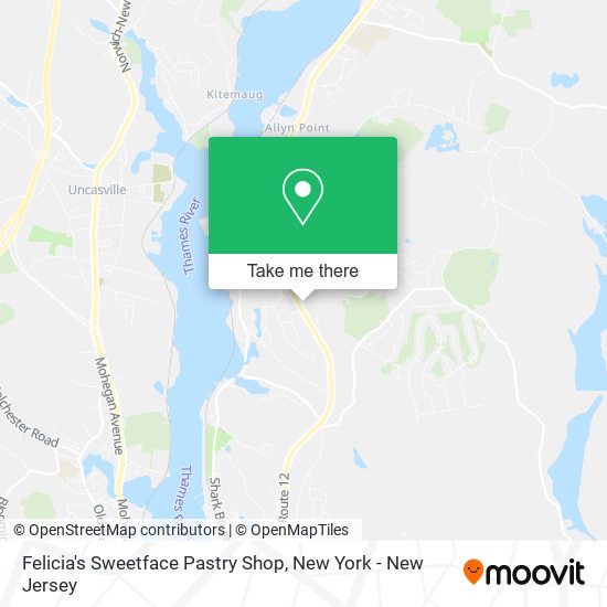 Felicia's Sweetface Pastry Shop map