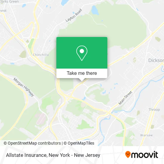 Allstate Insurance map