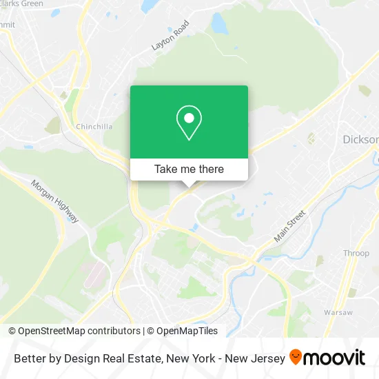 Better by Design Real Estate map