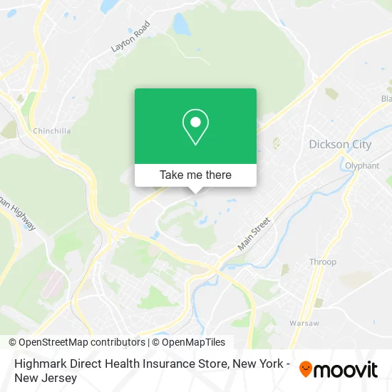 Highmark Direct Health Insurance Store map