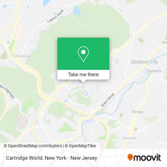 Mapa de Cartridge World