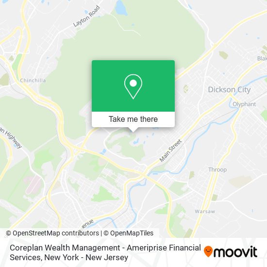 Coreplan Wealth Management - Ameriprise Financial Services map
