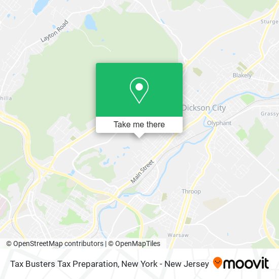 Mapa de Tax Busters Tax Preparation