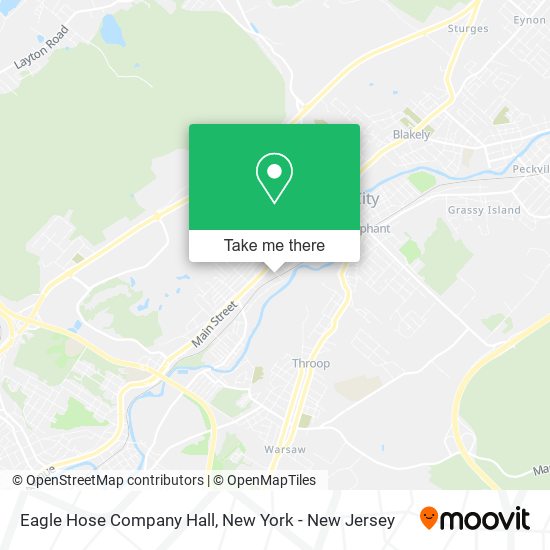 Mapa de Eagle Hose Company Hall