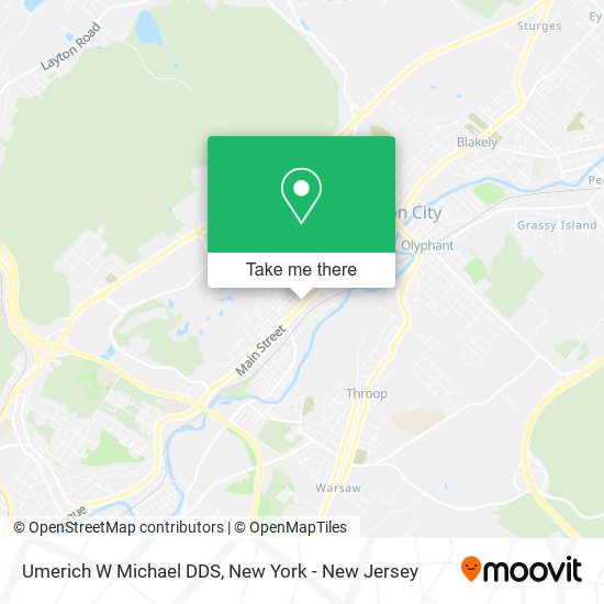 Mapa de Umerich W Michael DDS