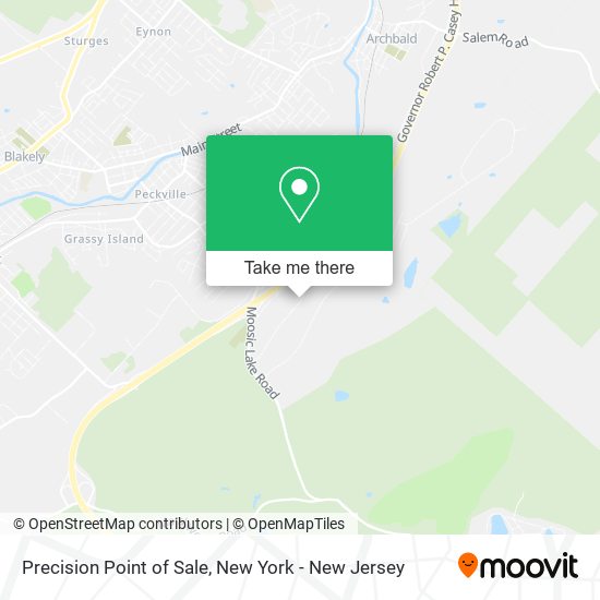 Precision Point of Sale map