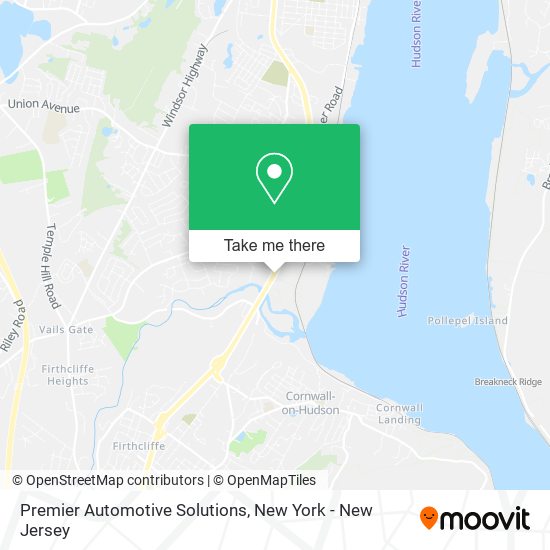 Premier Automotive Solutions map