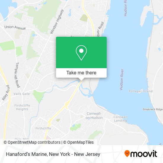 Mapa de Hanaford's Marine