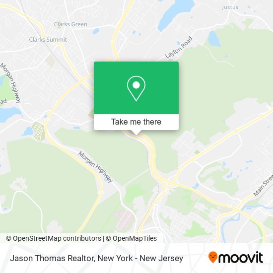 Jason Thomas Realtor map