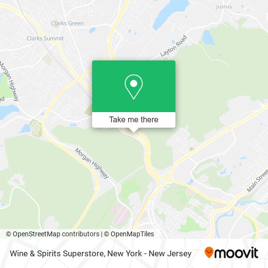 Mapa de Wine & Spirits Superstore