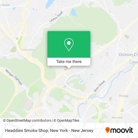 Mapa de Headdies Smoke Shop