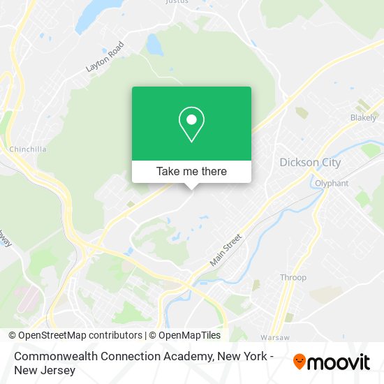 Mapa de Commonwealth Connection Academy