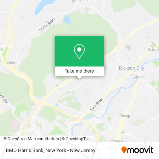 Mapa de BMO Harris Bank