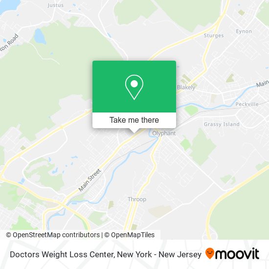 Doctors Weight Loss Center map