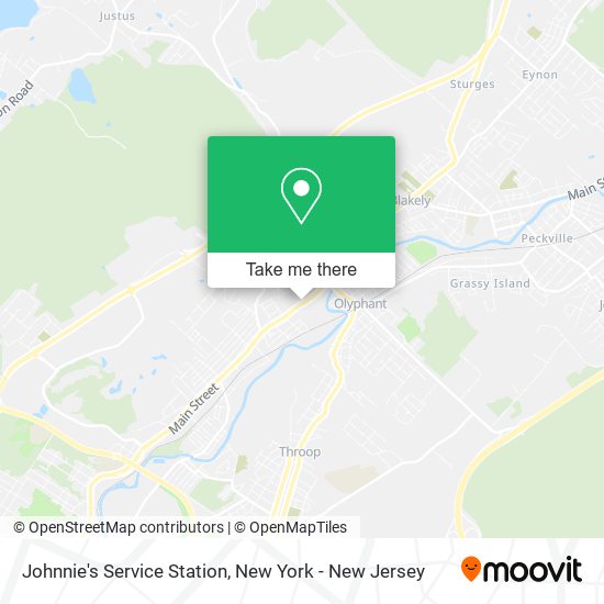 Johnnie's Service Station map