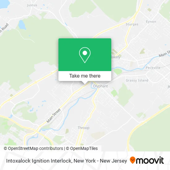 Intoxalock Ignition Interlock map