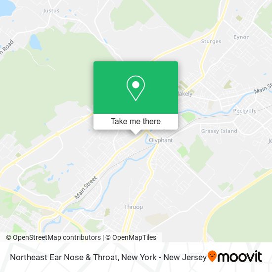 Mapa de Northeast Ear Nose & Throat