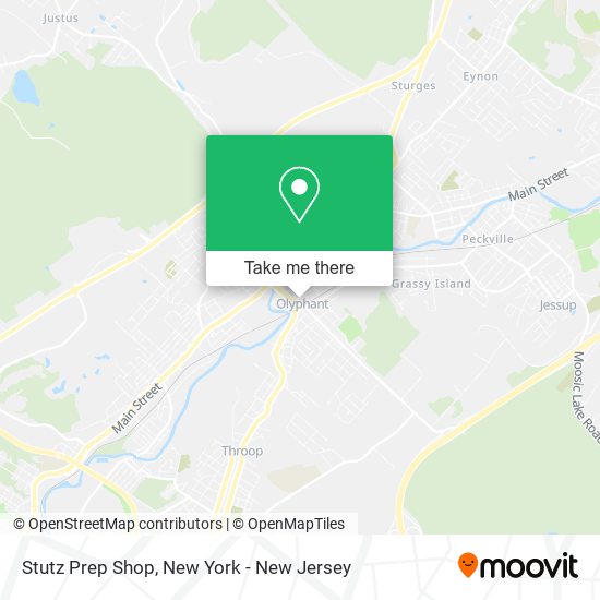 Mapa de Stutz Prep Shop