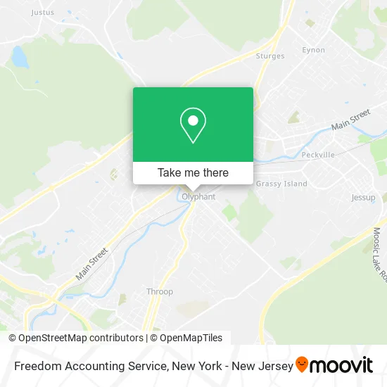 Freedom Accounting Service map