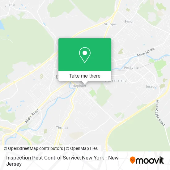 Inspection Pest Control Service map