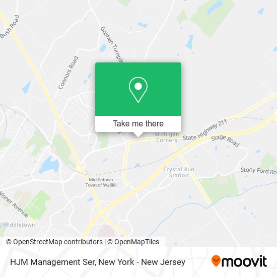 HJM Management Ser map