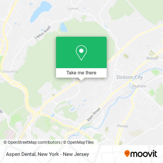 Mapa de Aspen Dental