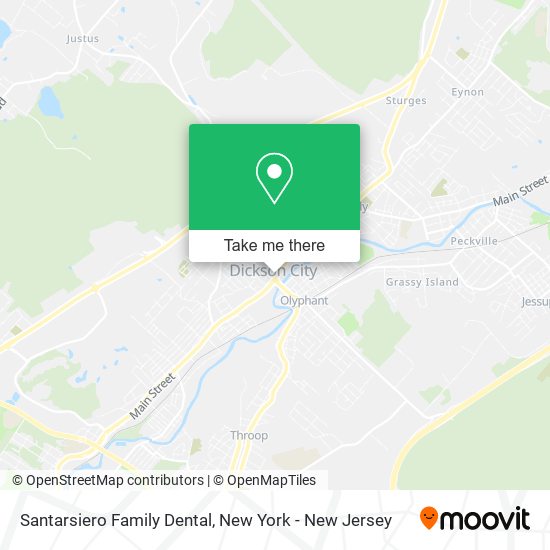 Mapa de Santarsiero Family Dental