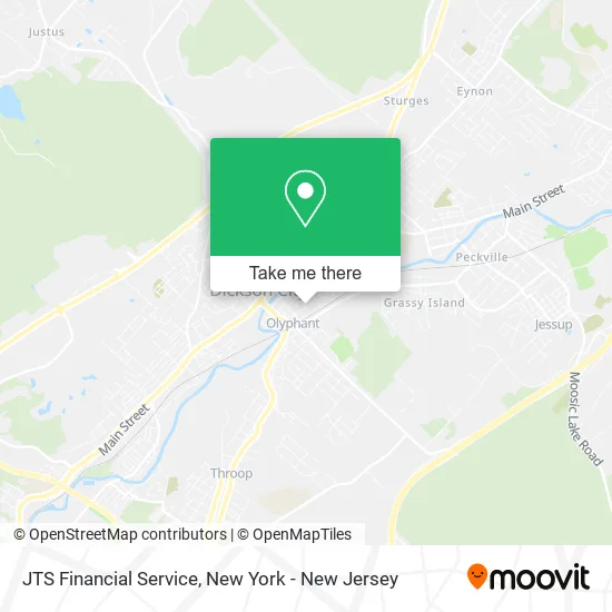 JTS Financial Service map