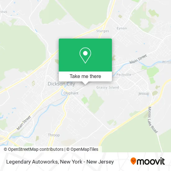 Legendary Autoworks map