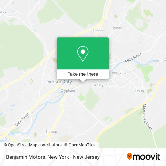 Benjamin Motors map