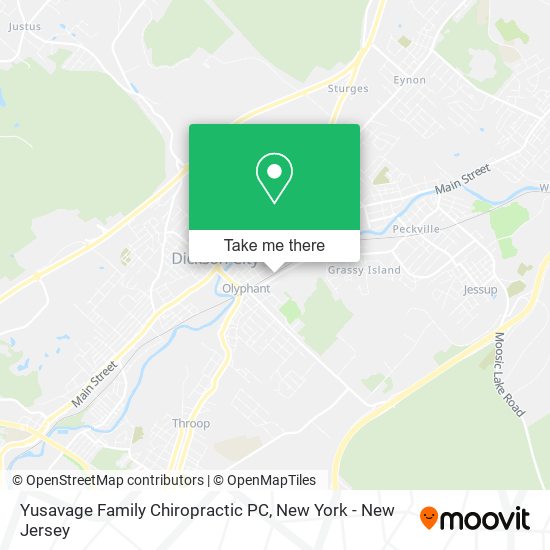 Mapa de Yusavage Family Chiropractic PC