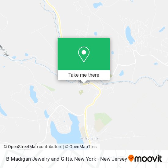 B Madigan Jewelry and Gifts map