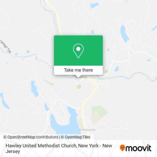 Mapa de Hawley United Methodist Church
