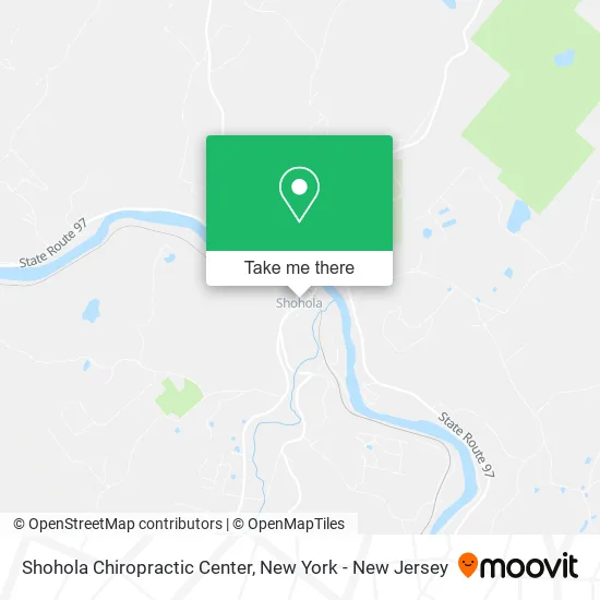 Shohola Chiropractic Center map