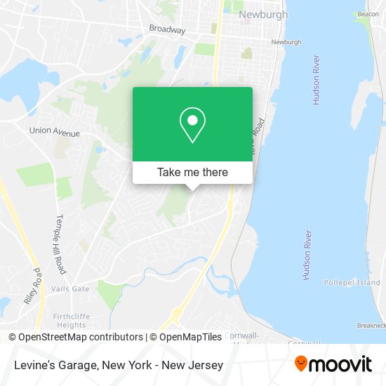 Levine's Garage map