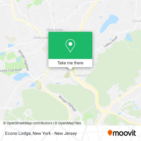 Econo Lodge map