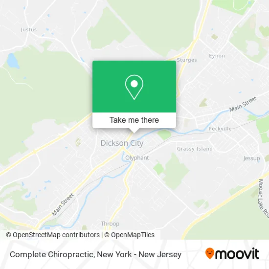 Complete Chiropractic map