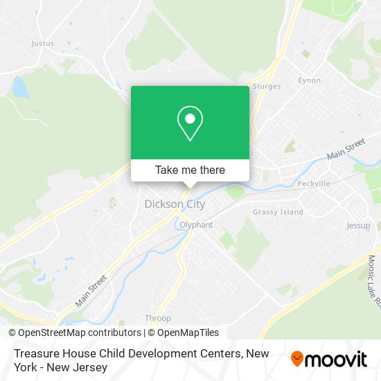Treasure House Child Development Centers map