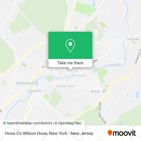 Mapa de Hose Co Wilson Hose